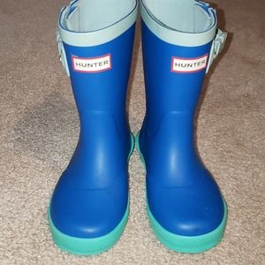 Rare! Blue hunter's rain boots